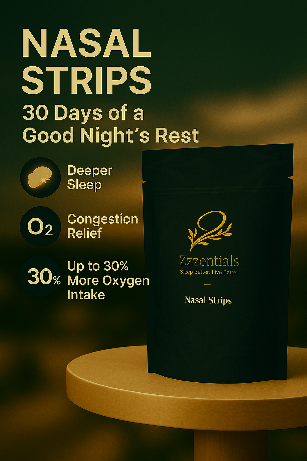 Nasal Strips (Month Supply) - Zzzentials